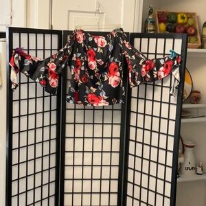 Floral Off-Shoulder Blouse